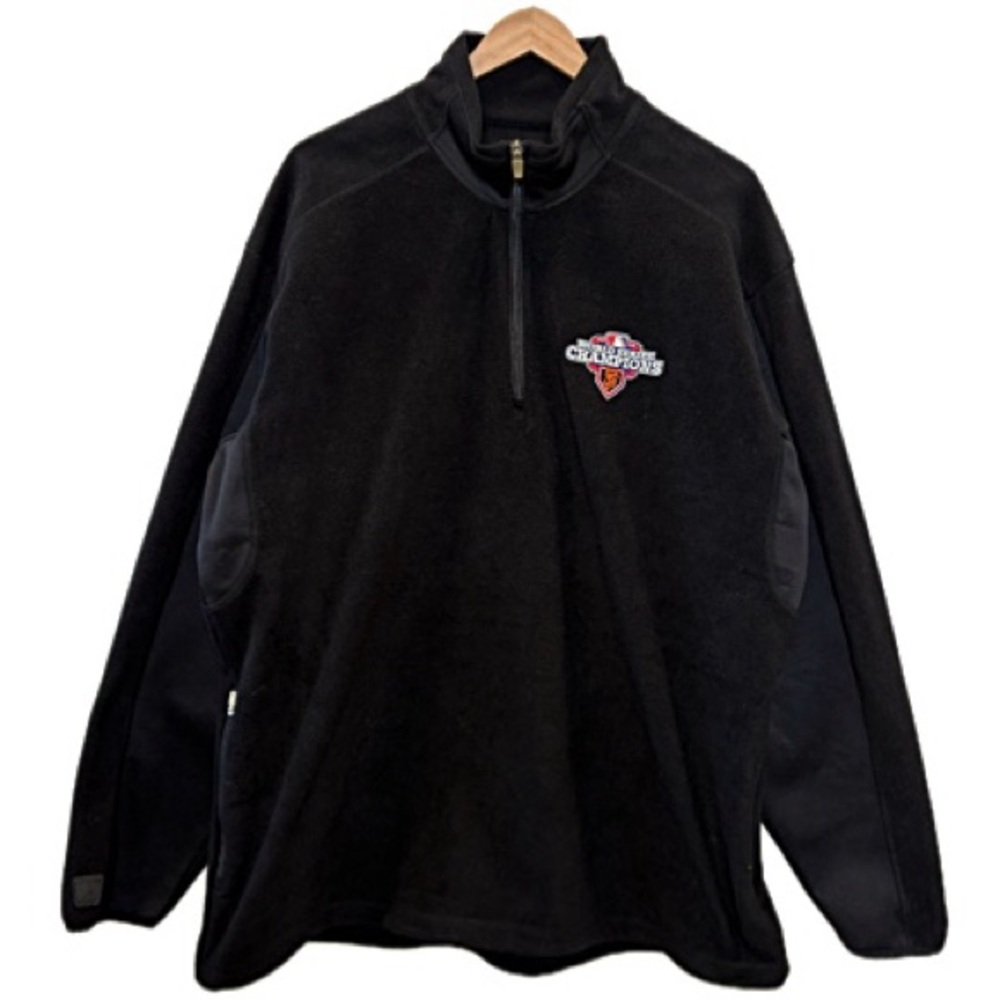 Antigua San Francisco Giants 2012 World Series 1/4 Zip Pullover Jacket Mens XL